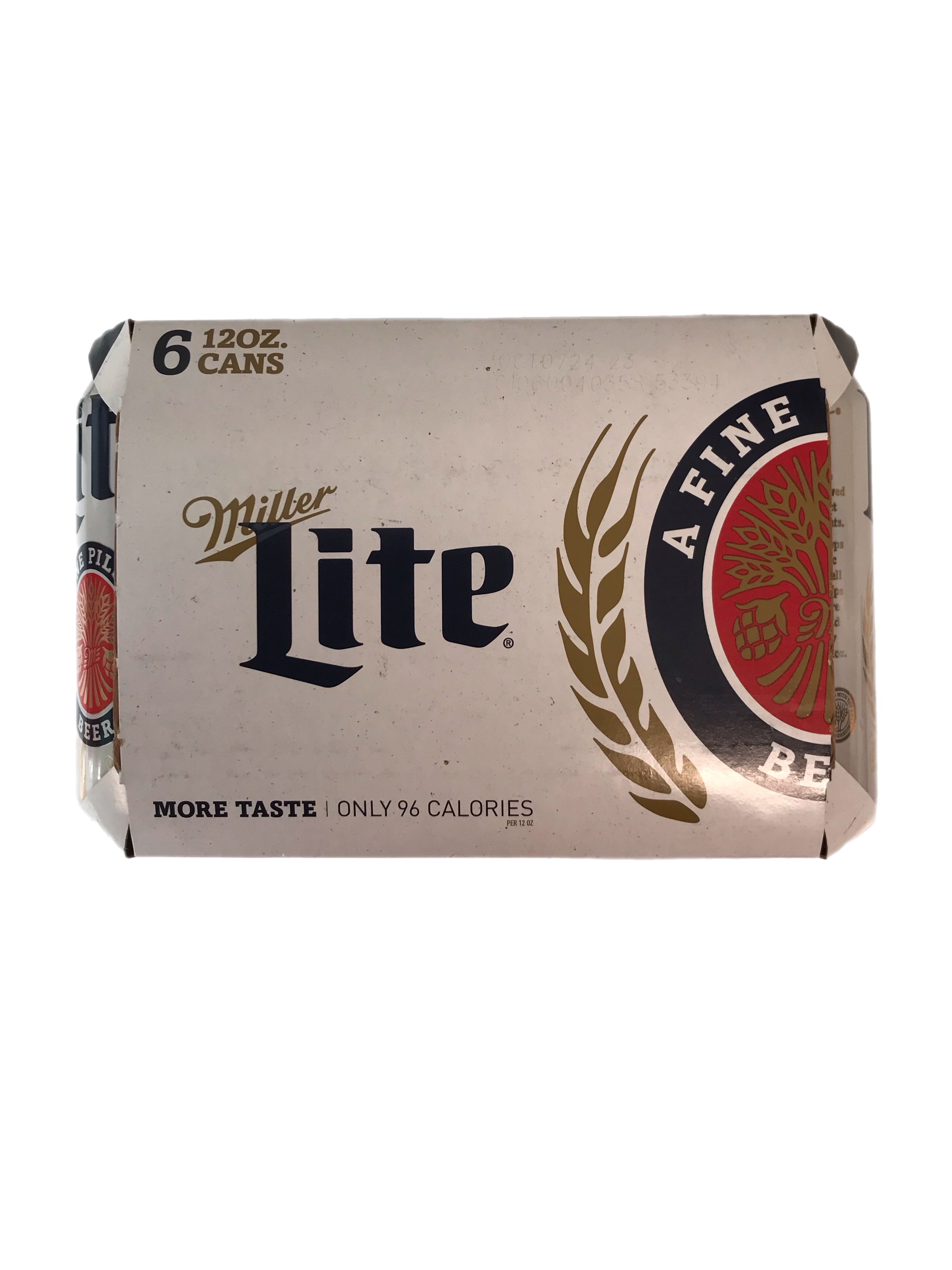 Miller Lite Cans 6 Pack 12oz (21+)