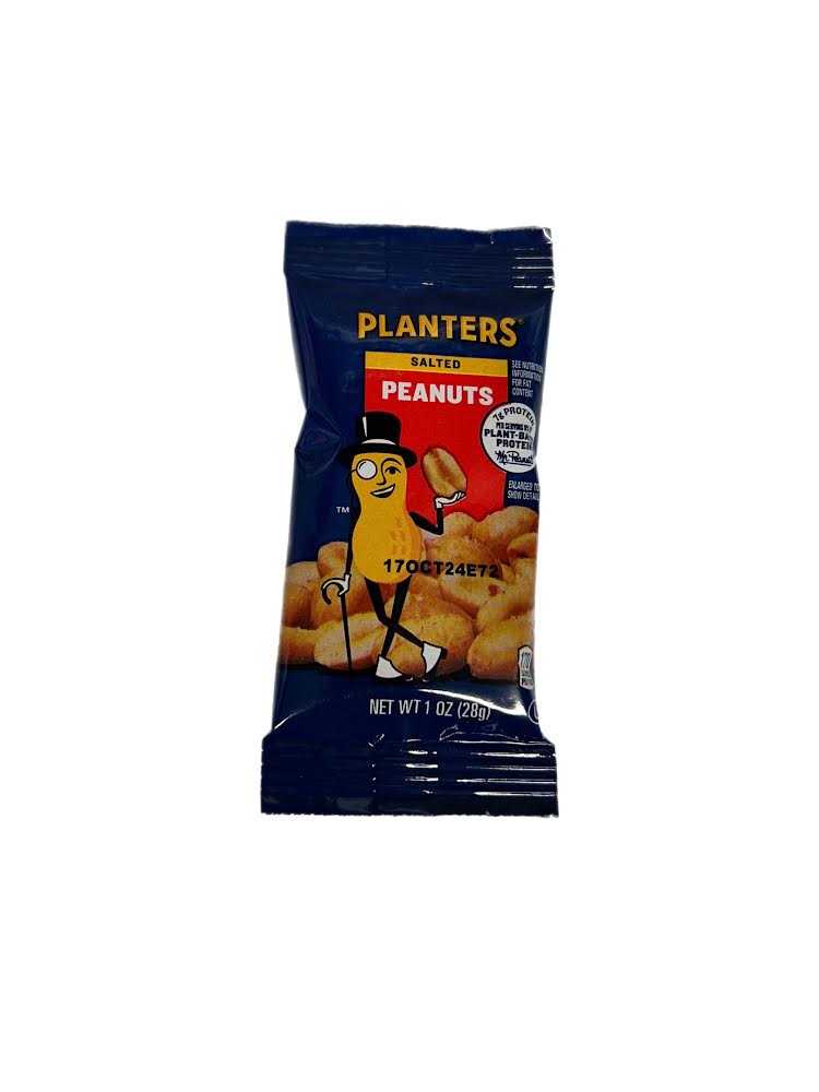 Planters Salted Peanuts 1oz bag