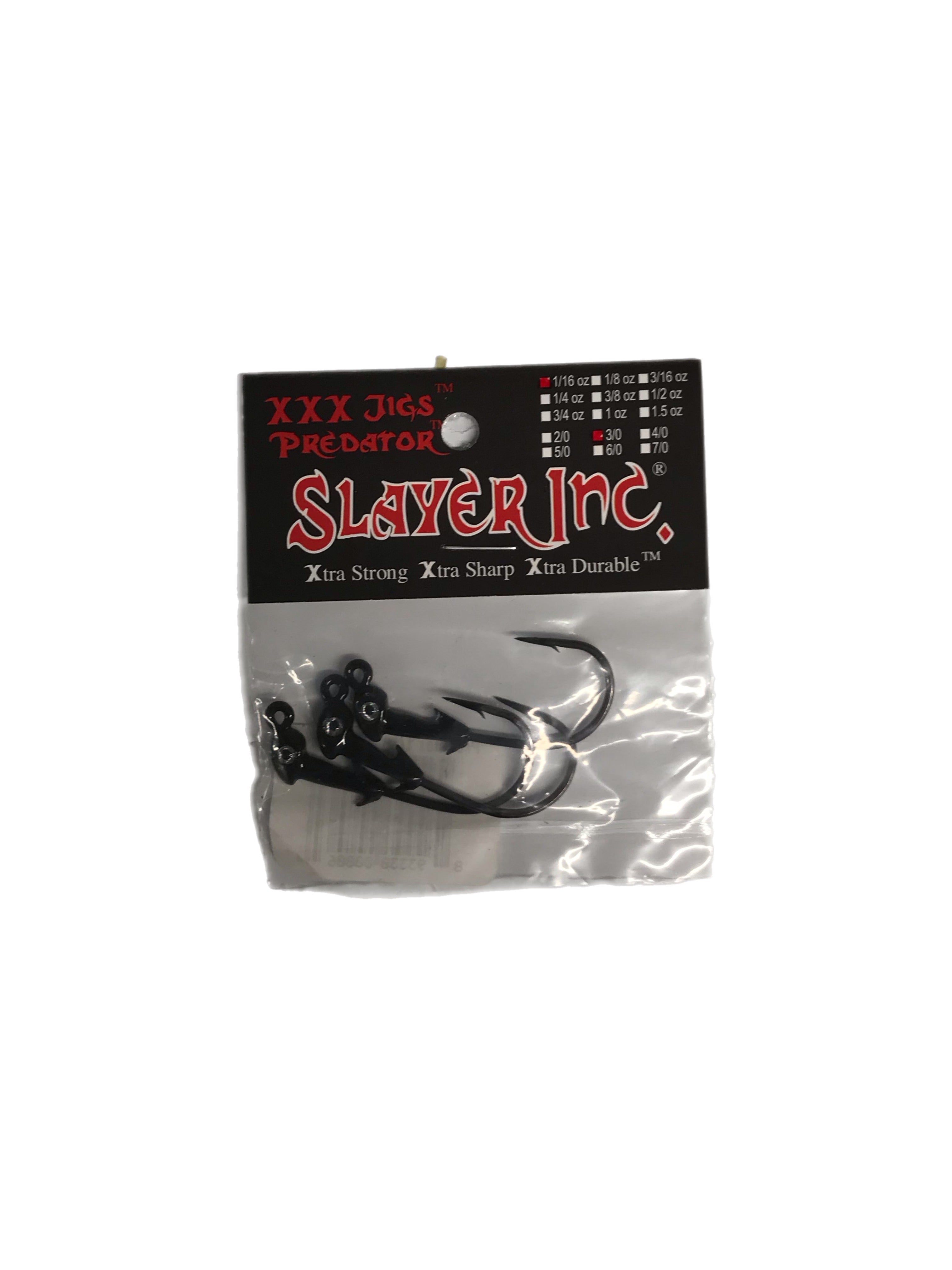 Slayer Inc Predator Black 1/16 oz Jig Head