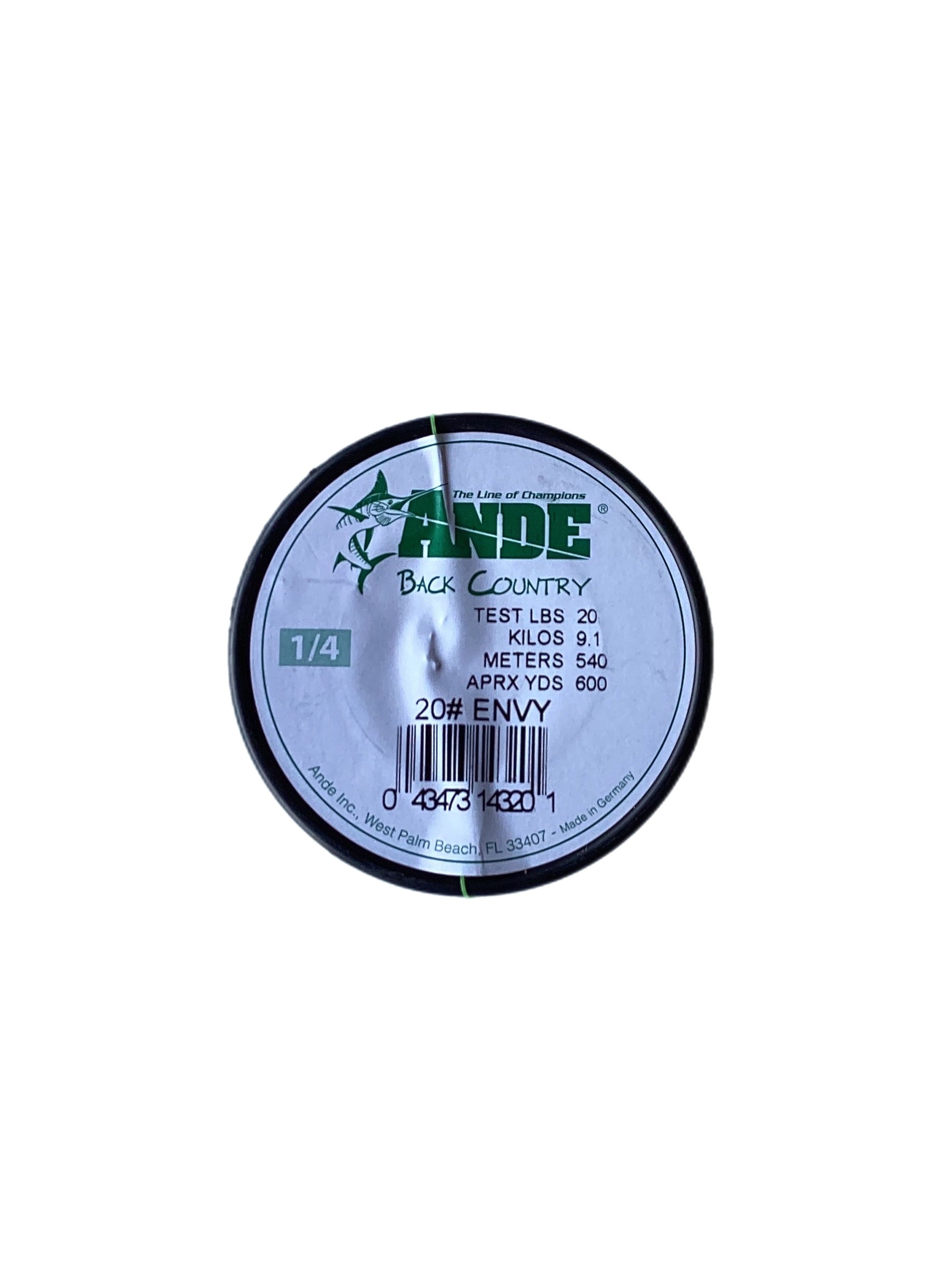 Ande Mono Green 600 Yard 20 lb