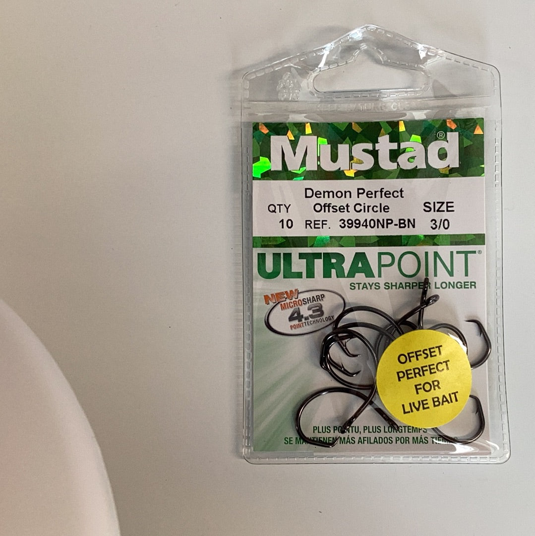 Mustad Demon Circle Hooks 10 pack