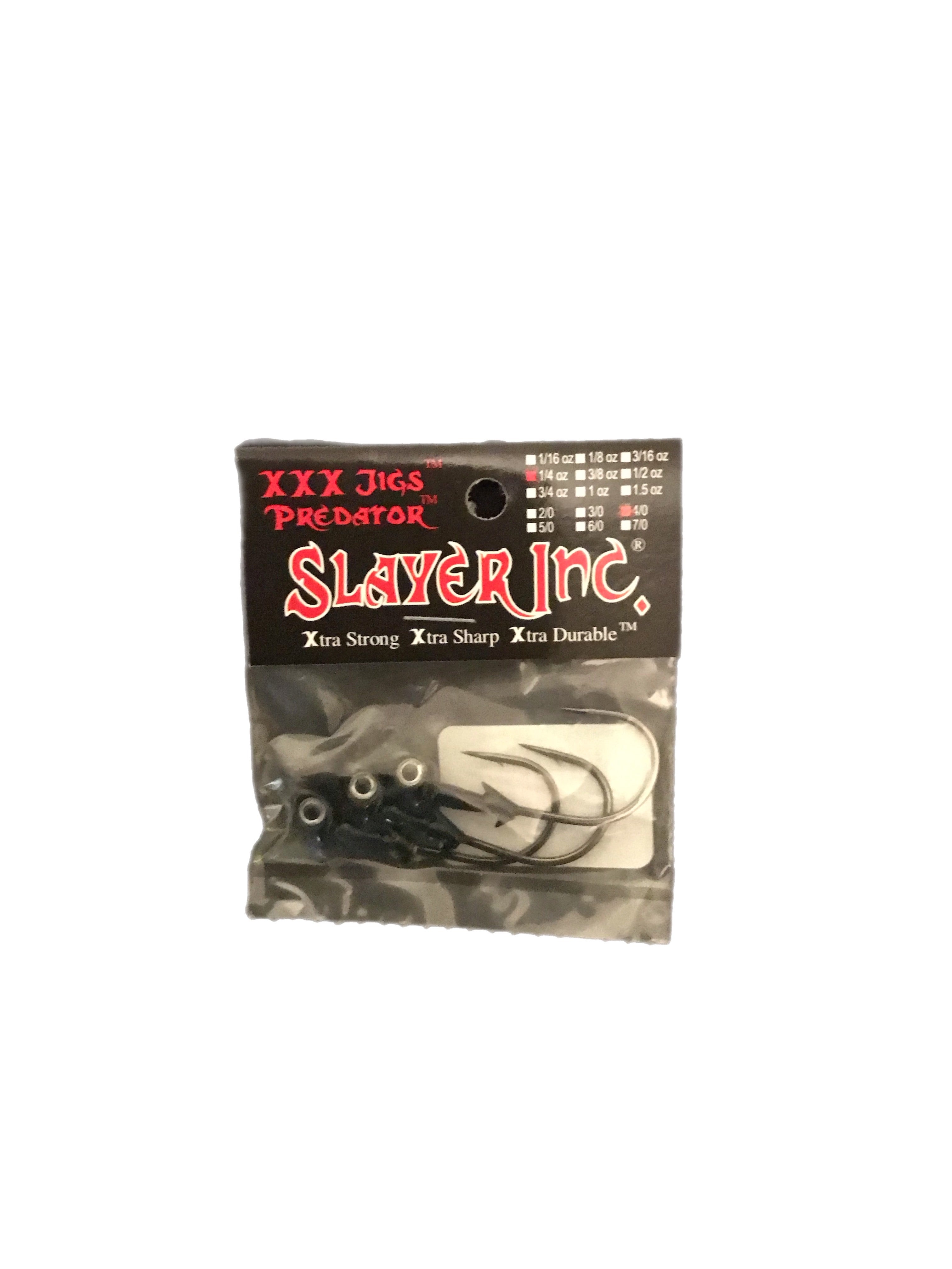 Slayer Inc Predator Black 1/4 oz Jig Head