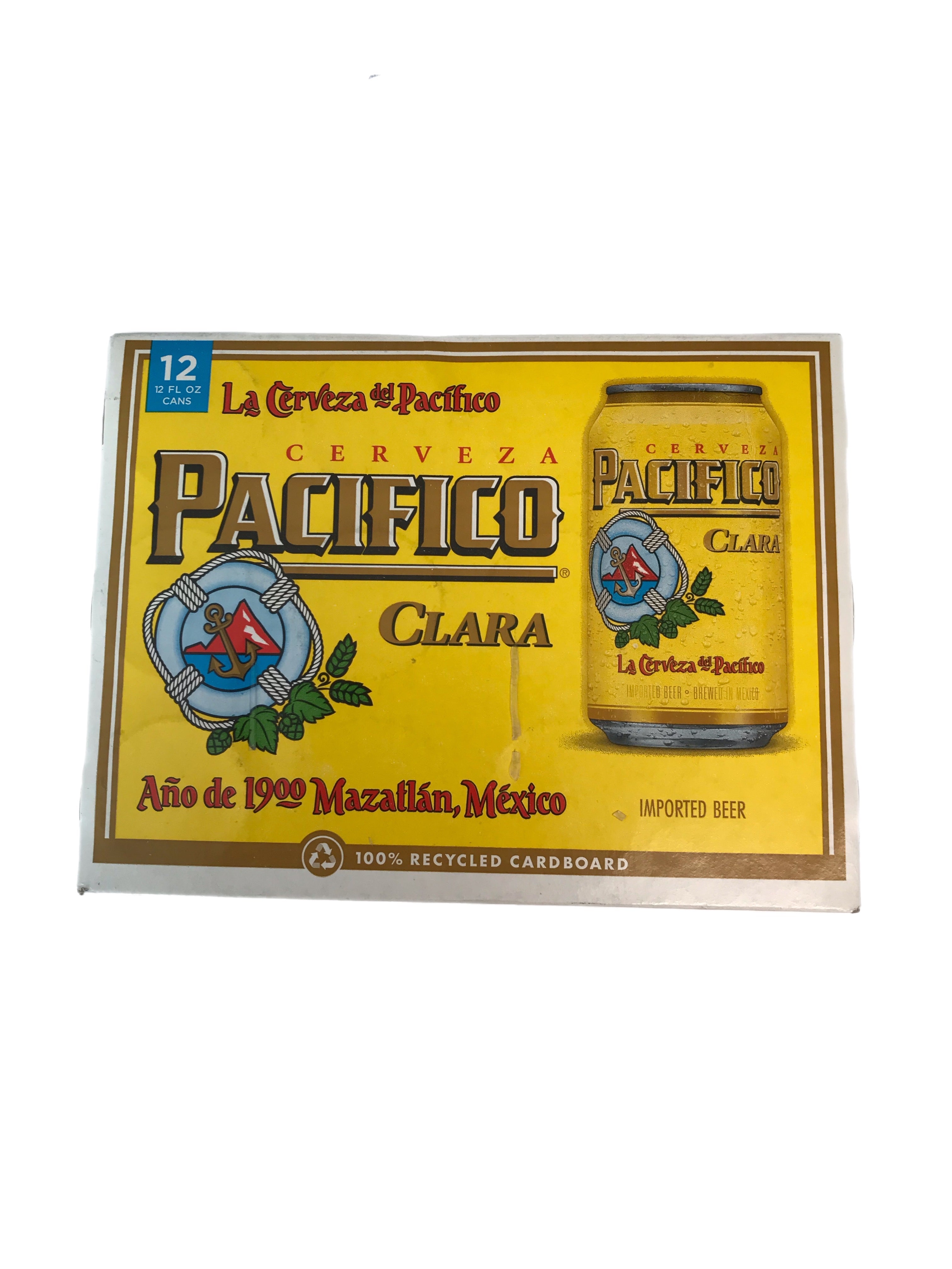 Pacifico Clara  Cerveza 12 pack (21+)