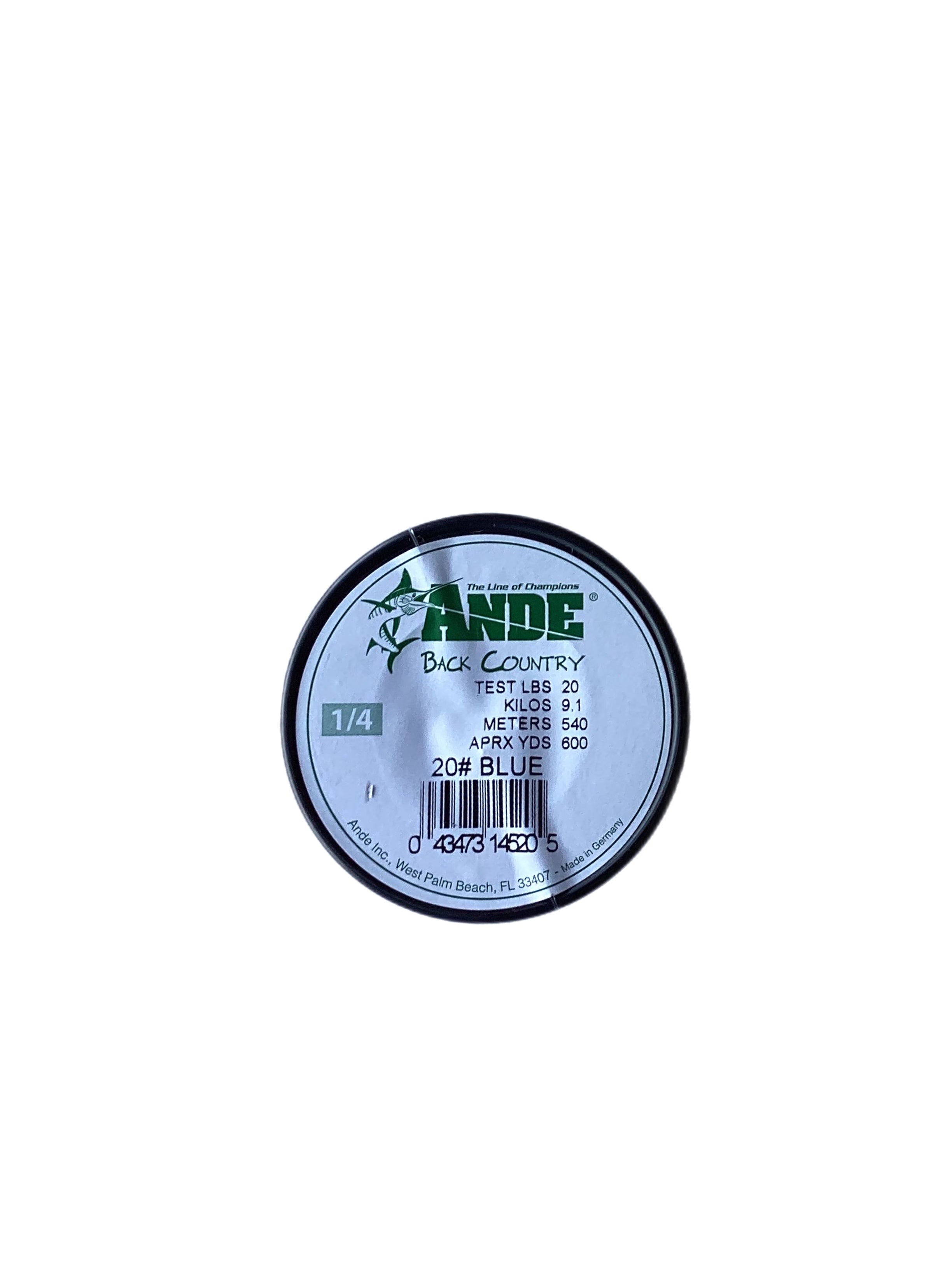 Ande Mono Blue 600 Yards 20 lb